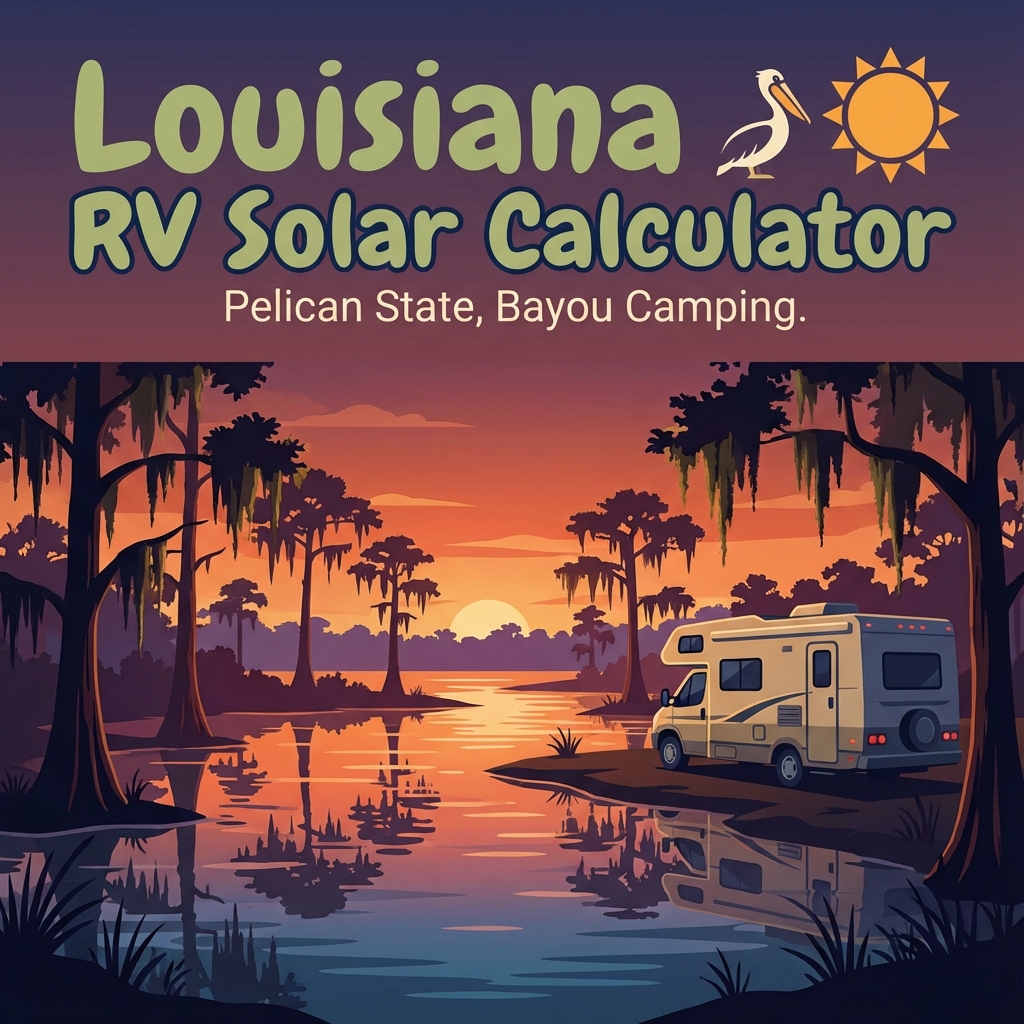 Louisiana RV Solar Guide 2026