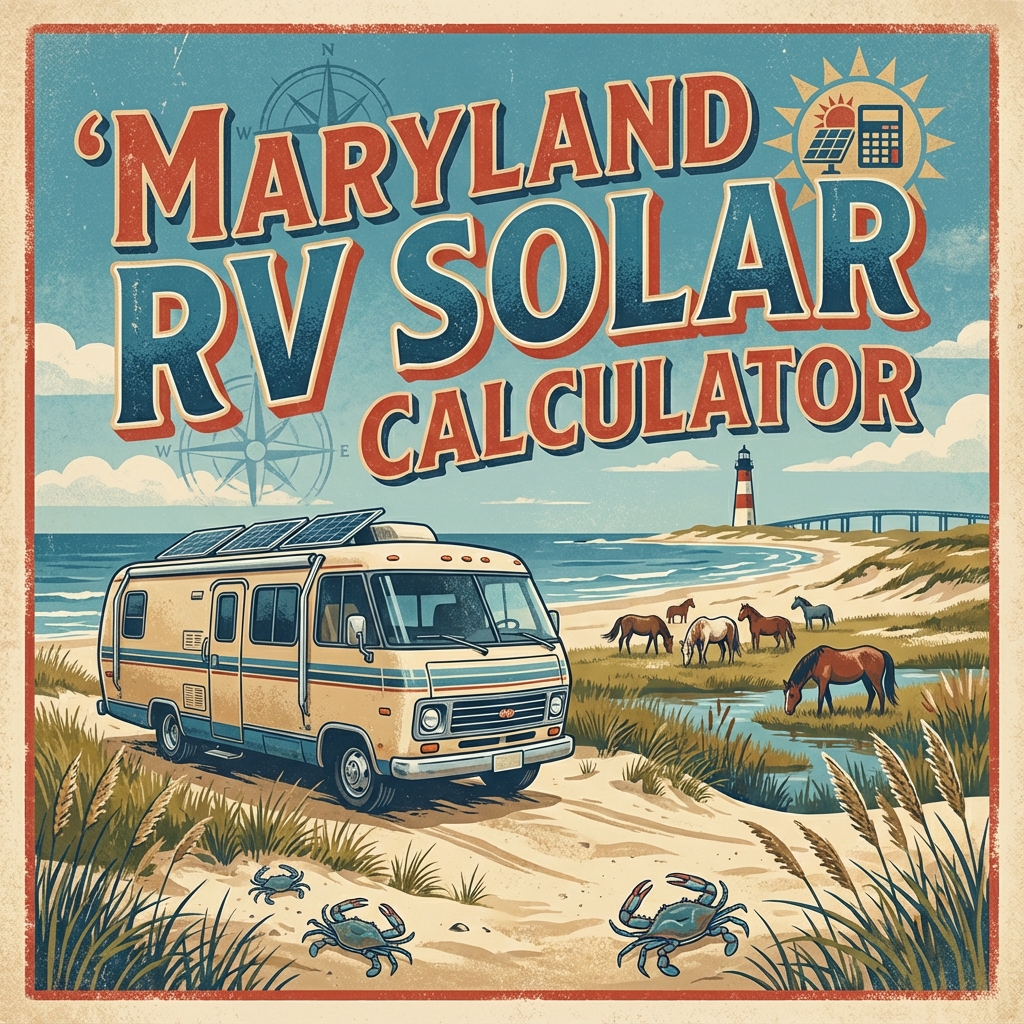 Maryland RV Solar Guide 2026