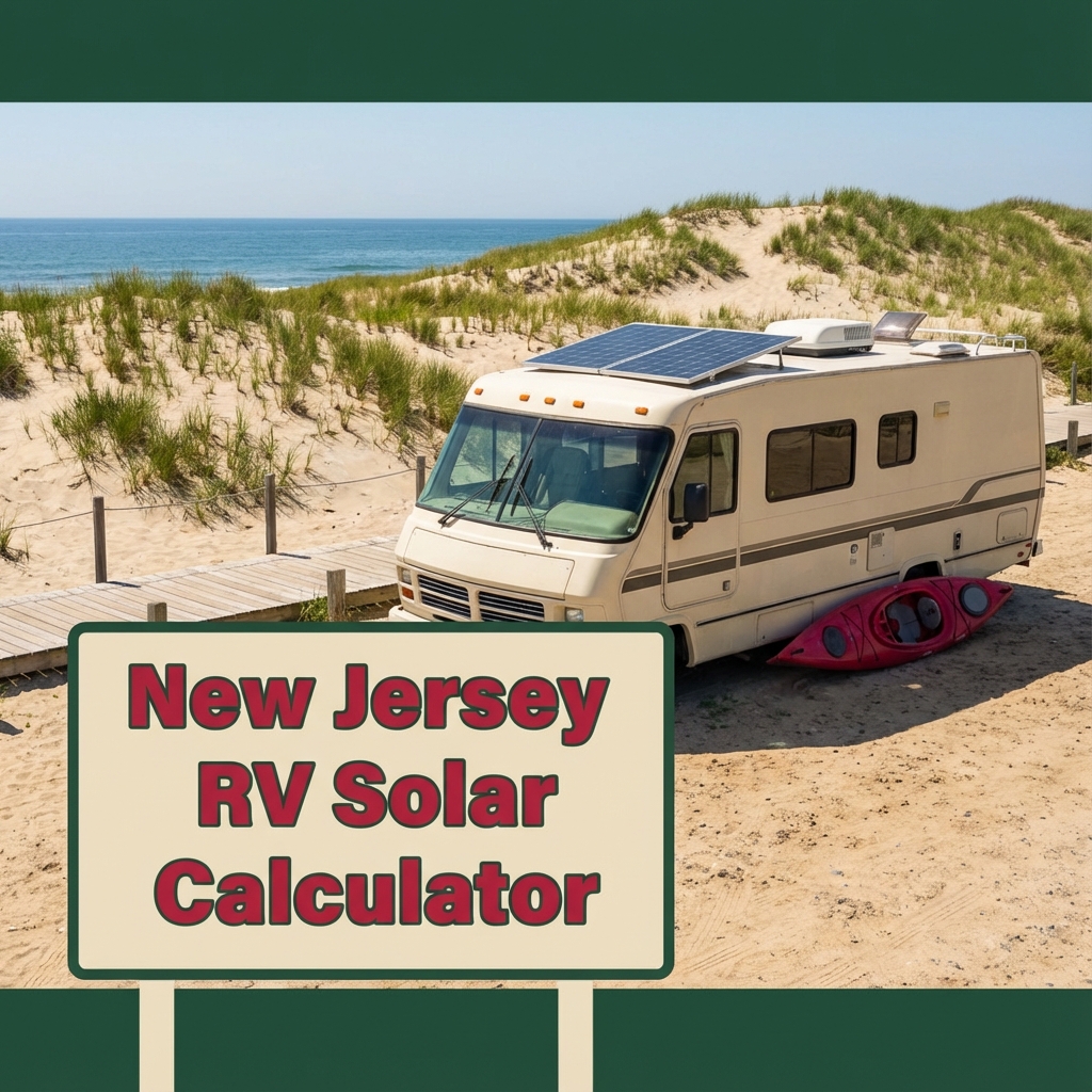 New Jersey RV Solar Guide 2026