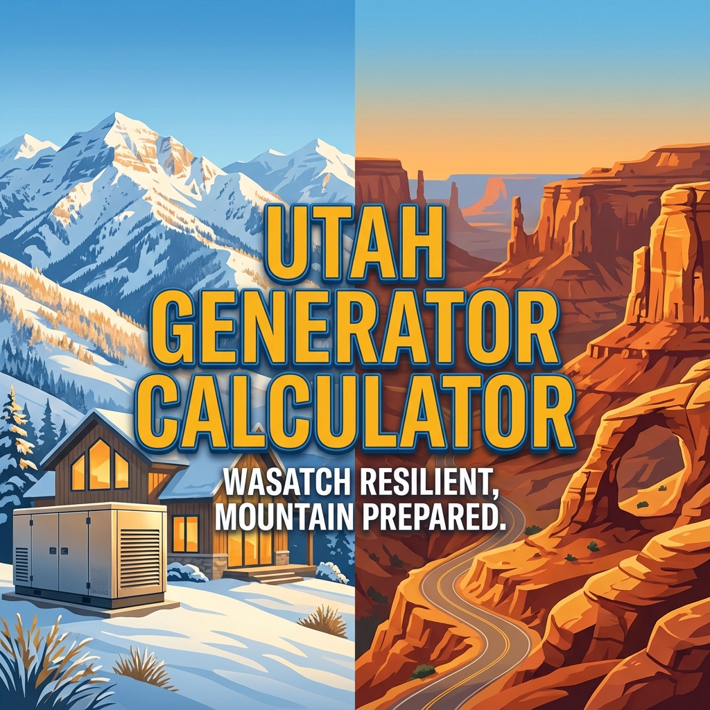 Utah Generator Guide 2026